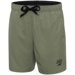 Spodenki kąpielowe męskie Aqua Speed Dylan. Niebieskie kąpielówki męskie Aqua-Speed, m, bez wzorów, z elastanu, do pływania. Za 79.99 zł.
