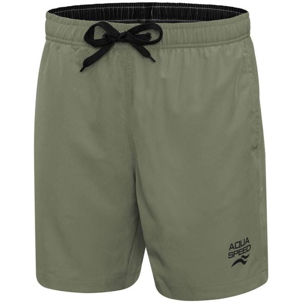 Spodenki kąpielowe męskie Aqua Speed Dylan. Niebieskie kąpielówki męskie Aqua-Speed, m, bez wzorów, z elastanu, do pływania. Za 79.00 zł.