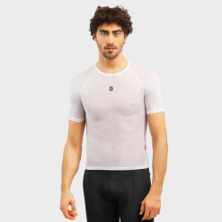 Koszulka rowerowa męska SIROKO Clout. Białe buty sportowe męskie SIROKO, bez zapięcia, rowerowe. Za 190.00 zł.