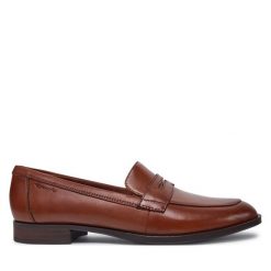 Lordsy Tamaris. Brązowe mokasyny damskie Tamaris. Za 269.99 zł.