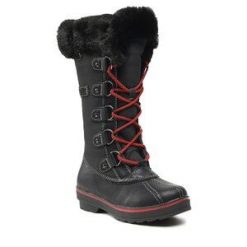 Śniegowce Kimberfeel. Czarne kozaki damskie Kimberfeel. Za 599.99 zł.