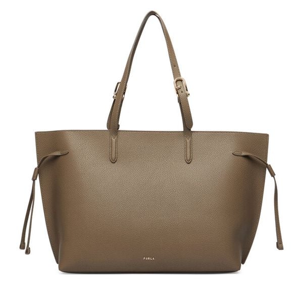 Torebka Furla. Brązowe torebki do ręki damskie Furla, bez wzorów, bez dodatków. Za 1,579.00 zł.