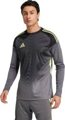 Adidas Koszulka bramkarska męska adidas Tiro 25 Competition Long Sleeve Jersey LM szara JN2017 XL. Szare bluzki z długim rękawem męskie Adidas, m, bez wzorów, z jersey, bez kołnierzyka. Za 198.79 zł.