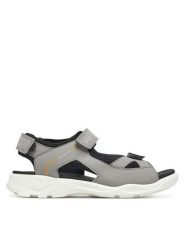 ECCO Sandały Biom Raft 70060350585 Szary. Szare sandały chłopięce ecco, ze skóry, bez zapięcia. Za 239.99 zł.