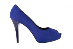 Szpilki Bayla-056 1184-717 Granat, Skóra naturalna - 36. Niebieskie szpilki damskie Bayla, bez wzorów, z materiału, z otwartym noskiem, bez obcasa, bez zapięcia. W wyprzedaży za 89.10 zł.