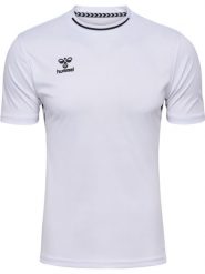 Koszulka Hummel Playful. Białe koszulki sportowe damskie Hummel, s, bez wzorów, z materiału, bez kołnierzyka, bez ramiączek, na fitness i siłownię. Za 93.65 zł.