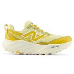 Buty męskie New Balance Fresh Foam X Hierro v9 MTHIERW9 – żółte. Żółte buty sportowe męskie New Balance, z materiału, bez zapięcia, do biegania. Za 749.99 zł.