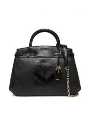 Guess Torebka Melinda HWKL99 33060 Czarny. Czarne torebki do ręki damskie Guess, z aplikacjami, ze skóry, bez dodatków. Za 679.99 zł.