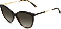 Jimmy Choo Damskie okulary przeciwsłoneczne JIMMY CHOO WOMEN BELINDA-S-086 (Szkło/Zausznik/Mostek) 56/16/145 mm) NoSize. Okulary przeciwsłoneczne damskie Jimmy Choo. Za 443.52 zł.