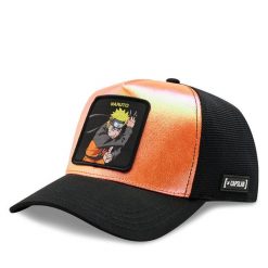 Czapka z daszkiem Capslab. Brązowe czapki i kapelusze męskie CapsLab, bez wzorów. Za 99.99 zł.