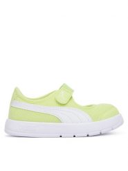 Puma Sneakersy Courtflex v3 Lina V Inf 400579 Zielony. Zielone buty sportowe dziewczęce Puma, bez wzorów, z materiału, bez zapięcia. Za 149.99 zł.