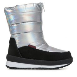 Śniegowce CMP. Szare śniegowce dziewczęce CMP, bez zapięcia. Za 349.99 zł.