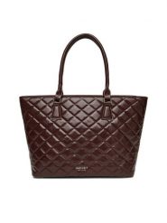 Nine West Torebka CEO-LINDA-LA374-4064 Brązowy. Brązowe torebki do ręki damskie Nine West, bez wzorów, z materiału, bez dodatków. Za 249.99 zł.