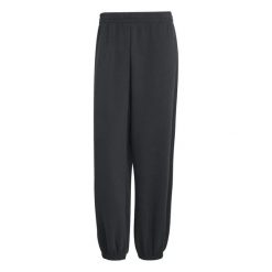 Spodnie do biegania adidas Soft Lux. Czarne eleganckie spodnie męskie Adidas, s, bez wzorów, z bawełny. Za 335.20 zł.