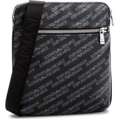 Saszetka EMPORIO ARMANI - Y4M185 YLO7E 86526 Levagna/Nero. Czarne saszetki męskie Emporio Armani, ze skóry ekologicznej, młodzieżowe. Za 569.00 zł.