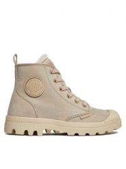 Palladium Trapery Pampa Hi Zip Wl 95982-271-M Beżowy. Brązowe śniegowce i trapery damskie Palladium, ze skóry. Za 469.99 zł.