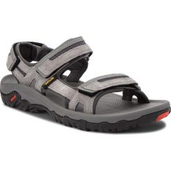 Sandały TEVA - Hudson 1002433 Charcoal Grey. Szare sandały męskie Teva, z materiału. W wyprzedaży za 199.00 zł.