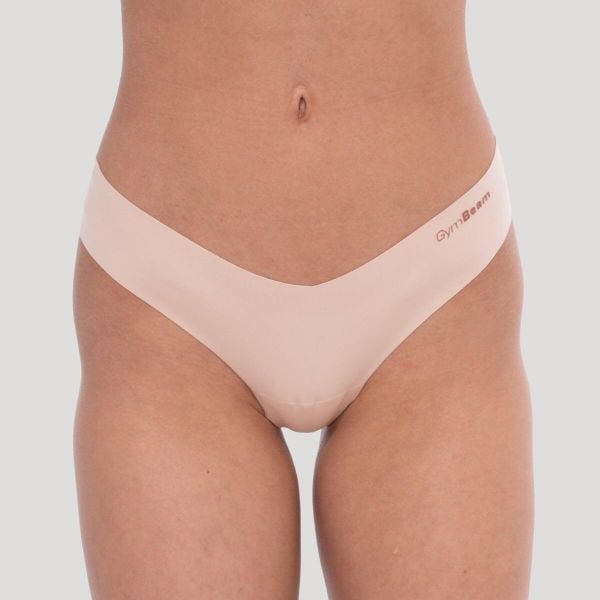 Figi damskie bezszwowe Comfy 3Pak. Brązowe figi damskie GYMBEAM, l, bez wzorów, z elastanu. Za 77.90 zł.