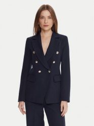 Maryley Marynarka 25IB139/43BL Granatowy Regular Fit. Niebieskie żakiety damskie Maryley, xl, bez wzorów, z syntetyku. Za 499.99 zł.