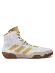 Adidas Buty bokserskie Tech Fall 2.0 FZ5389 Biały. Białe buty sportowe męskie Adidas, z materiału, bez zapięcia. Za 399.99 zł.