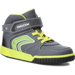 Sneakersy GEOX - J Gregg B J8447B 05414 C0666 DD Grey/Lime. Trampki i tenisówki chłopięce Geox. W wyprzedaży za 229.00 zł.