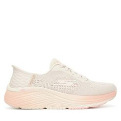 Buty do biegania Skechers. Brązowe obuwie sportowe damskie Skechers, bez wzorów, do biegania. Za 499.99 zł.