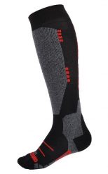 Skarpety narciarskie Blizzard Wool Sport Ski Merino black/red. Czarne skarpety damskie BLIZZARD, bez wzorów, z bawełny. Za 59.99 zł.
