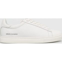 Armani Exchange - Buty. Białe buty sportowe męskie Armani Exchange, z gumy, bez zapięcia, Adidas Advantage, climacool (adidas). Za 649.90 zł.