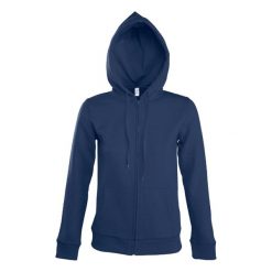 Damska Bluza Z Kapturem Seven Full Zip. Czerwone bluzy damskie SOL'S, m, bez wzorów, z kapturem. Za 214.99 zł.