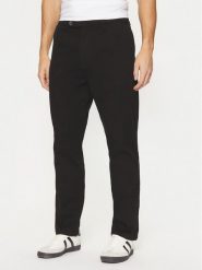 Guess Spodnie materiałowe M4BB27 WGHA1 Czarny Slim Fit. Czarne spodnie materiałowe męskie Guess, m, z aplikacjami, z bawełny. Za 219.99 zł.