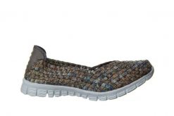 Półbuty Rock Gerta Petra 032961, Wielokolorowy, Materiał - 37. Niebieskie półbuty damskie Rock Spring, na lato, bez wzorów, z materiału, rockowe, bez obcasa, bez zapięcia. W wyprzedaży za 164.99 zł.