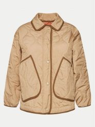 Deha Kurtka przejściowa D02592 Beżowy Comfort Fit. Brązowe kurtki damskie Deha, xs, bez wzorów, z syntetyku, bez kaptura. Za 389.99 zł.