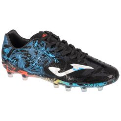 Buty piłkarskie męskie Joma Super Copa. Czarne buty sportowe męskie Joma, bez zapięcia, do piłki nożnej. Za 179.99 zł.
