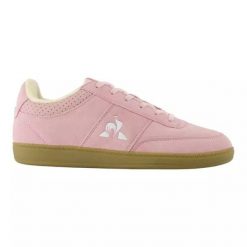 Baskets Femme LCS DERBY SUEDE W-2520552 Rose Le Coq Sportif. Czerwone obuwie sportowe damskie le coq sportif, bez wzorów. Za 216.99 zł.