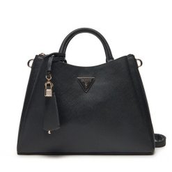 Torebka Guess. Czarne torebki do ręki damskie Guess, z aplikacjami, klasyczne, bez dodatków. Za 339.99 zł.