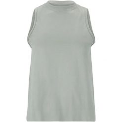 Damski oversize top Athlecia Laimeia. Szare t-shirty damskie Athlecia, bez wzorów, bez kołnierzyka. Za 147.00 zł.