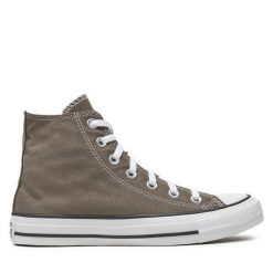 Trampki Converse. Szare trampki i tenisówki damskie Converse, bez wzorów, retro, bez zapięcia. Za 339.99 zł.