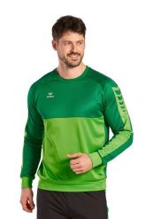 Bluza Erima Six Wings. Zielone bluzy męskie Erima, l, bez wzorów, z bawełny, bez kaptura. Za 208.50 zł.