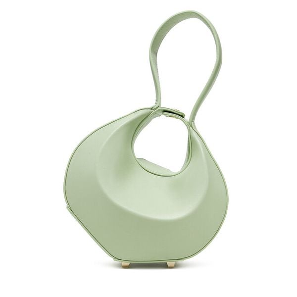 Torebka Patrizia Pepe. Zielone torebki do ręki damskie Patrizia Pepe, bez wzorów, klasyczne, bez dodatków. Za 699.99 zł.