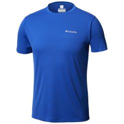Columbia Zero Rules M Ss Shrt Azul S. Koszulki sportowe męskie marki Columbia. Za 155.00 zł.