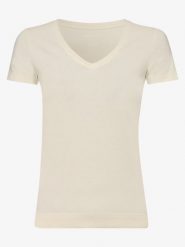 Marie Lund T-shirt Kobiety Bawełna biały, XXXL. Białe t-shirty damskie Marie Lund, bez wzorów, z bawełny, klasyczne, bez kołnierzyka. Za 79.95 zł.