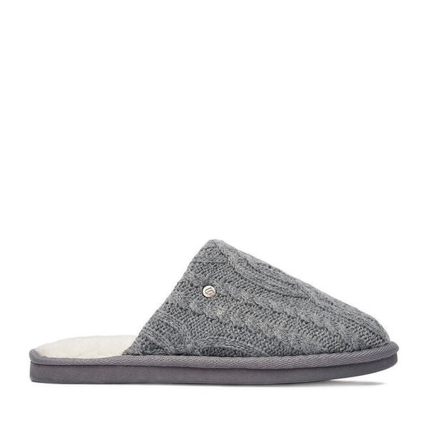 Kapcie G-Star Raw. Szare kapcie damskie G-Star Raw, bez wzorów. Za 89.99 zł.