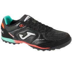 Buty piłkarskie Joma Top Flex 2501 Turf. Czarne buty sportowe męskie Joma, ze skóry, bez zapięcia, do piłki nożnej. Za 239.99 zł.