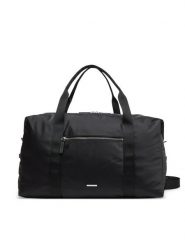 Calvin Klein Torba Sleek Nylon Weekender Bag LV04D3043G Czarny. Czarne torby sportowe męskie Calvin Klein, bez wzorów, z materiału. Za 419.99 zł.