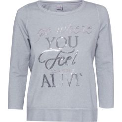 Bluza DEHA DANCE Srebrny|Szary. Bluzy damskie Deha, z dzianiny. Za 132.00 zł.
