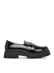 MEXX Loafersy EO-WS6035-28 Czarny. Czarne mokasyny damskie Mexx, ze skóry. Za 359.99 zł.