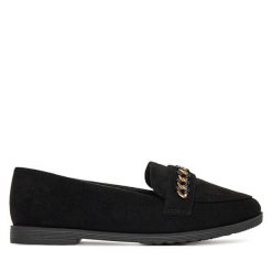 Loafersy DeeZee. Czarne mokasyny damskie DeeZee. Za 99.99 zł.