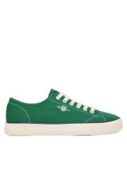 Gant Tenisówki 30638880 Zielony. Zielone trampki męskie GANT, bez wzorów, z materiału, bez zapięcia. Za 229.99 zł.