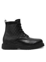 Calvin Klein Trzewiki HM0HM01580 Czarny. Czarne botki męskie Calvin Klein, bez wzorów, ze skóry, bez zapięcia. Za 849.99 zł.