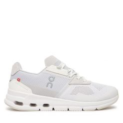 Buty do biegania On. Białe obuwie sportowe damskie On, bez wzorów, do biegania. Za 539.99 zł.